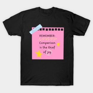 Friendly reminder - Pink T-Shirt